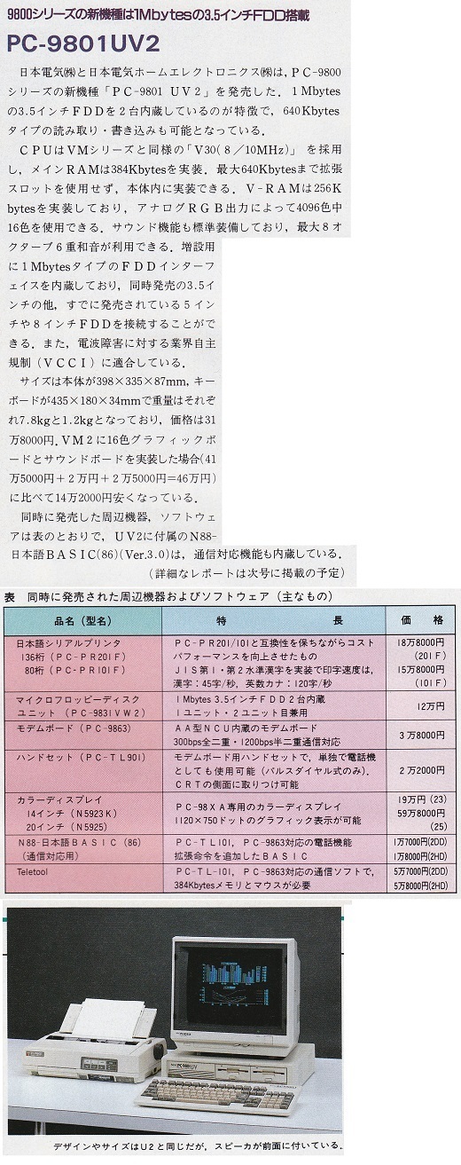 デスクトップの進化史-1］国民機「98」登場、各社が立てた対抗